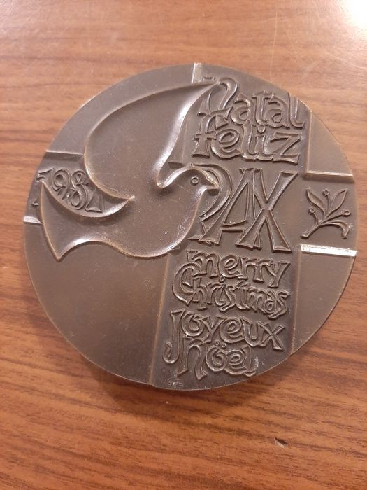 Medalha Feliz Natal 1987