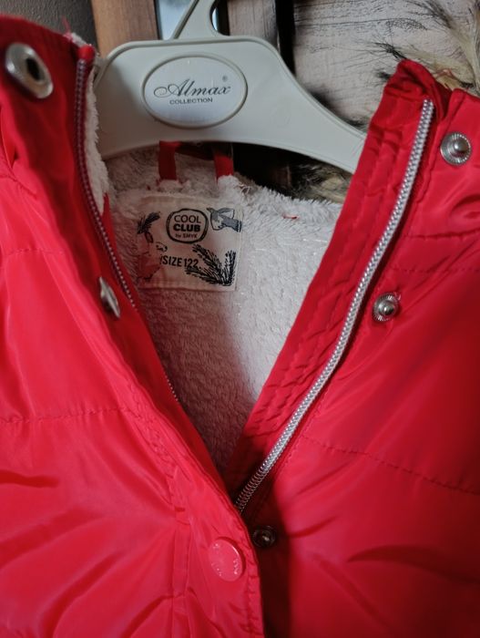 Kurtka zimowa dziewczęca 122