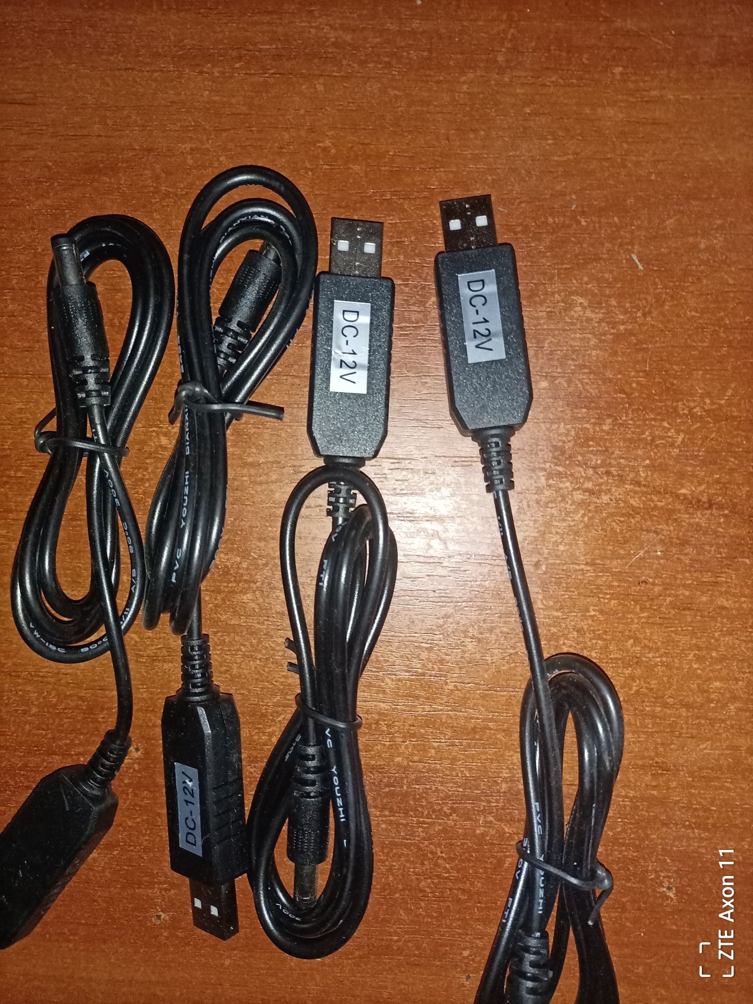 Повышающий переходник – кабель для роутера USB 5V to 12V DC 5.5х2.1
