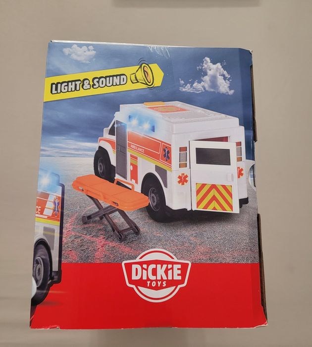 Veículo Dickie Action Series Ambulância 30 Cm