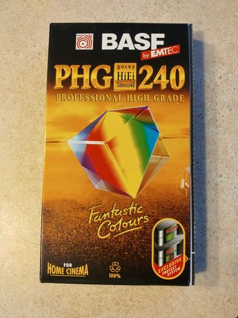 Kaseta VHS BASF EMTEC PHG 240 nowa