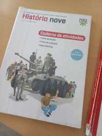 Manual e caderno de Atividades História 9.