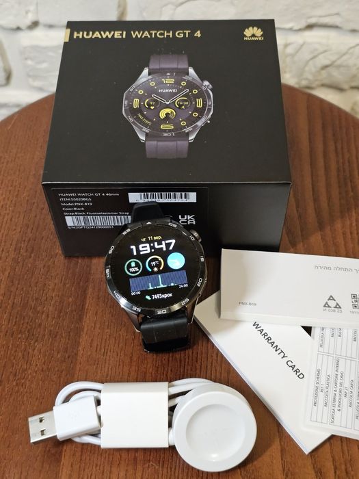 Смарт-годинник HUAWEI Watch GT 4 46mm Black