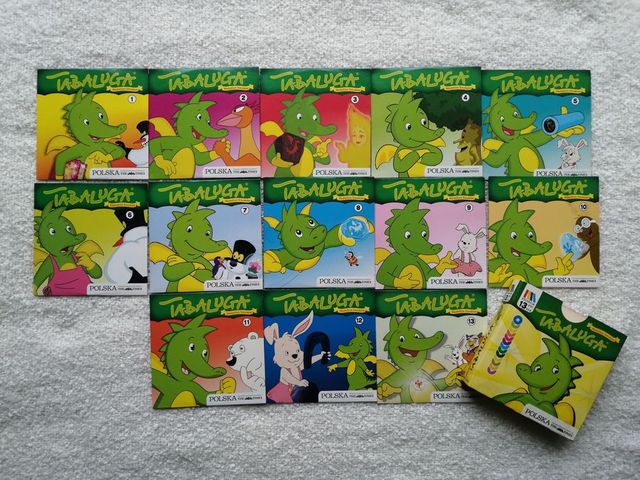 Tabaluga kolekcja 13 płyt VCD komplet