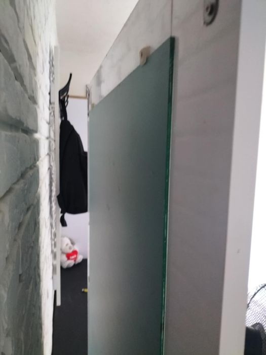 Lustro białe wysoki połysk