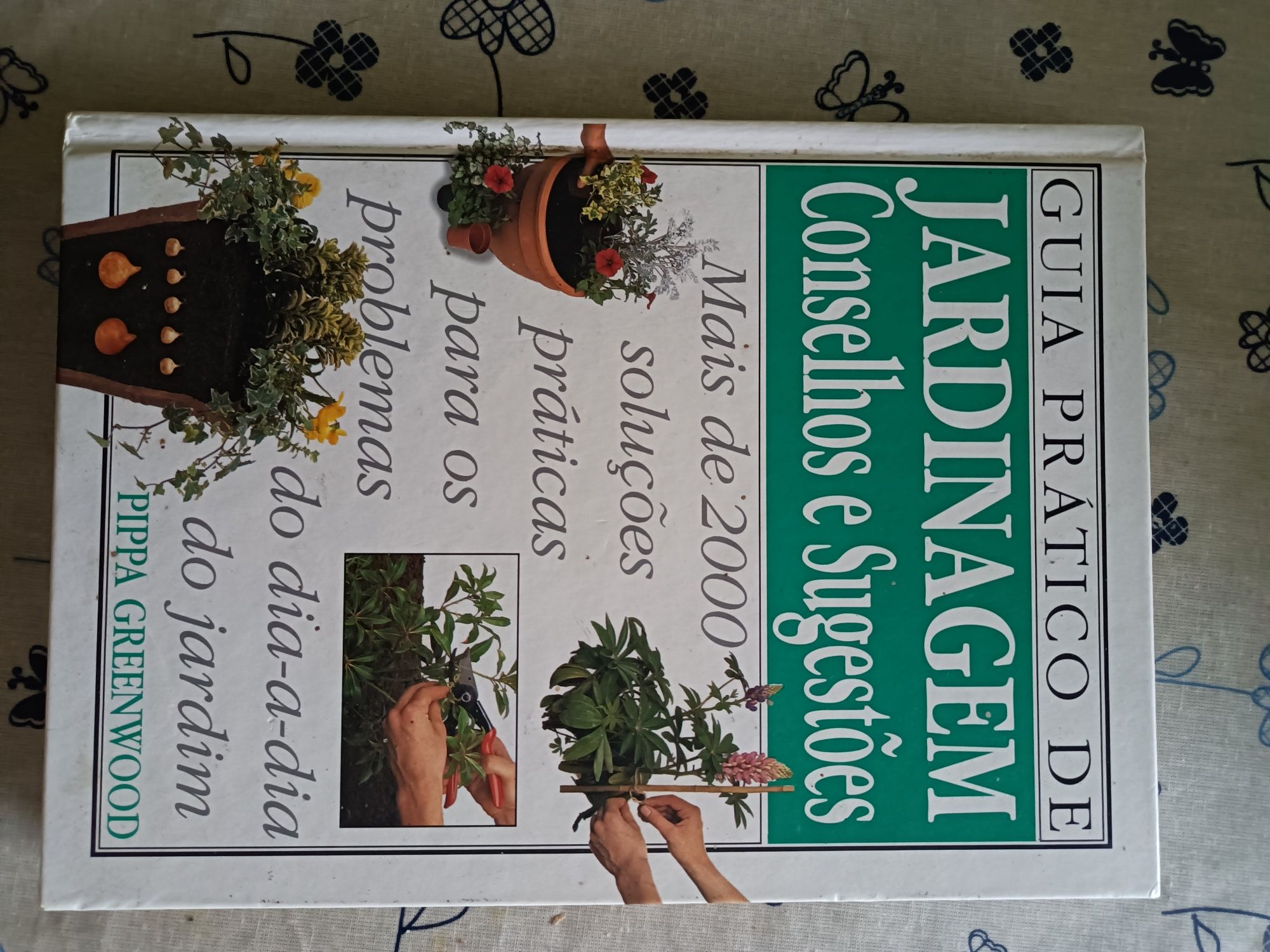 Livros de jardinagem e plantas