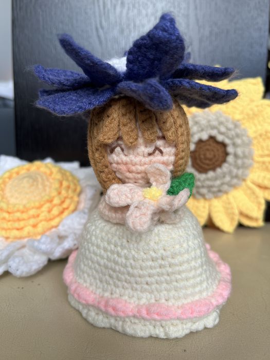 Amigurumi Boneca de Crochê feita à mão