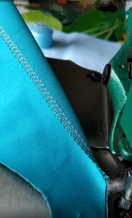 Ремонт швейних. Чайкам 132~143, виставляю шов, однотипний до Veritas.