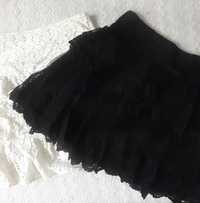 Koronkowe spódnice roz L biała i czarna