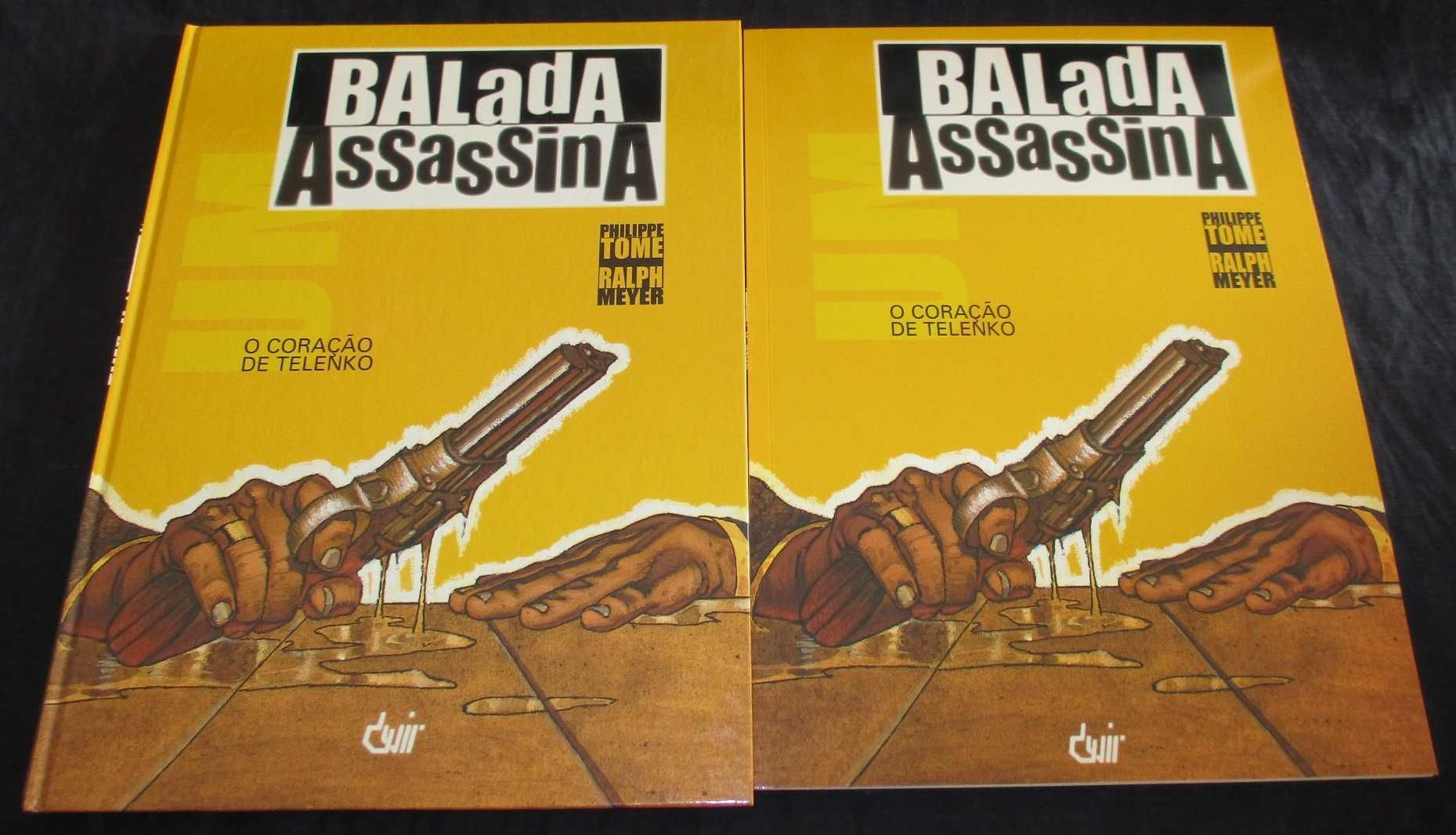 Livros BD Balada Assassina O Coração de Telenko Devir