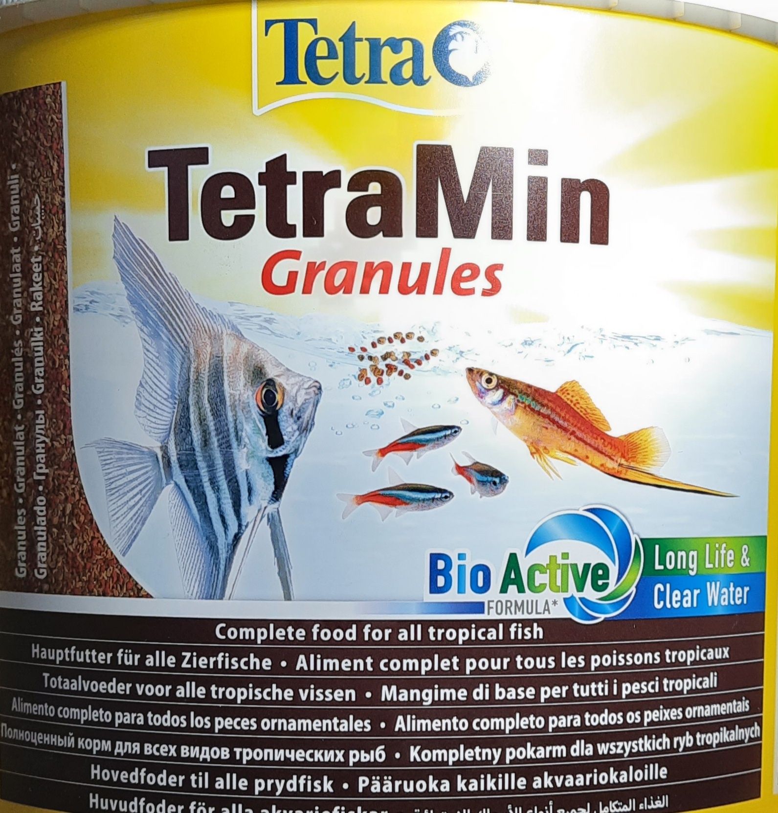 Tetramin granules Корма в ассортименте Тетра Сера Тропикал
