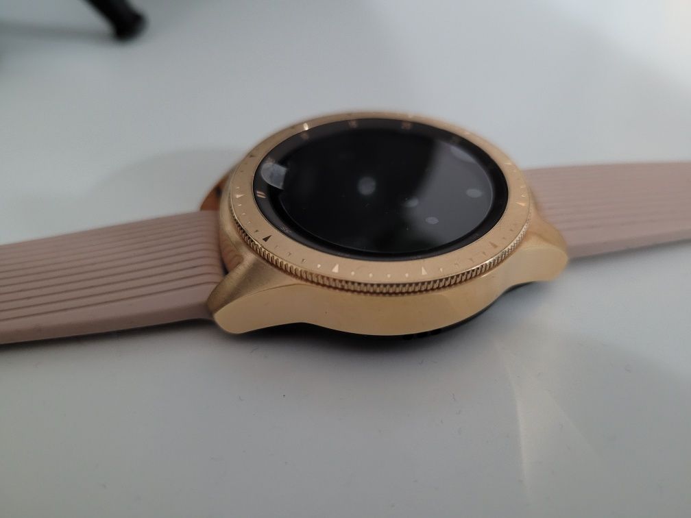 Samsung Watch 42 mm NOWY różowe złoto