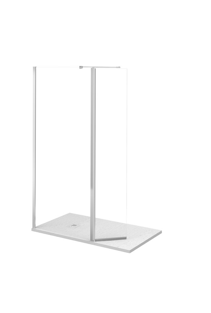 Vidro Fixo C/ Aba 1m fixo + 40 Aba