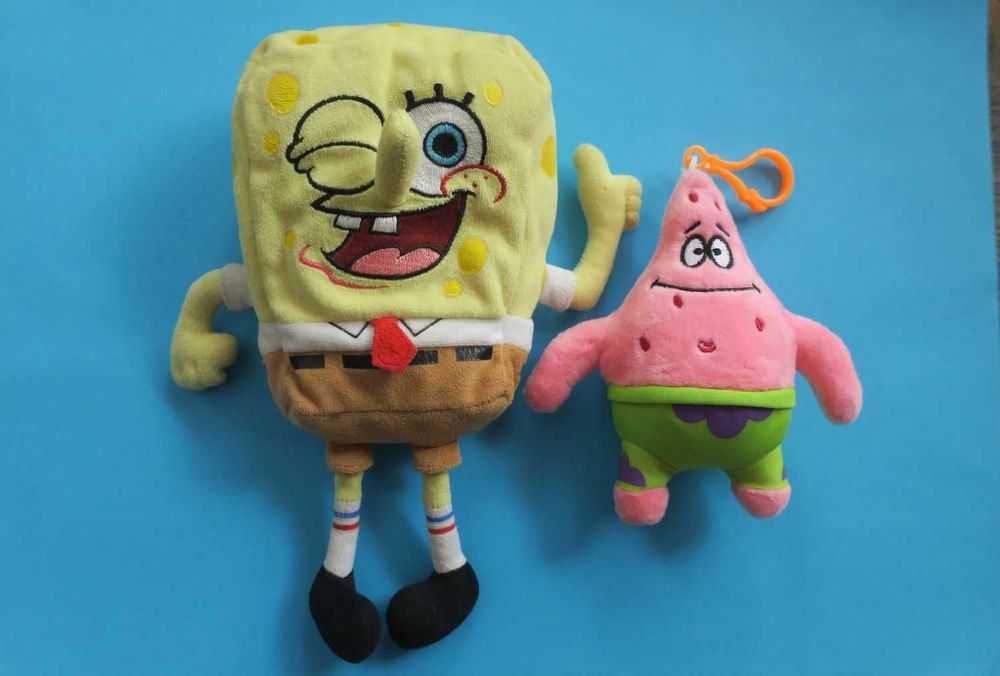 Maskotki Spongebob 24 cm TY i Patryk