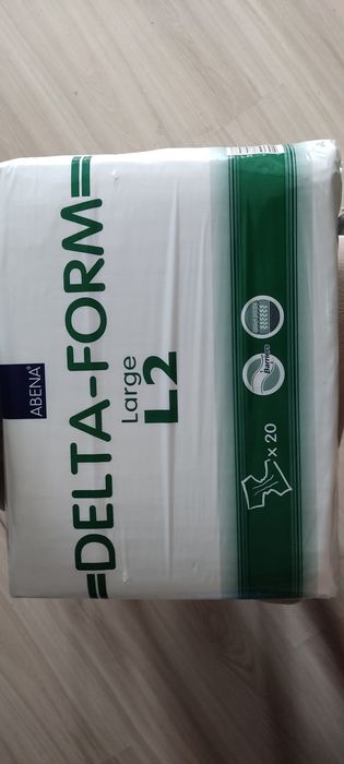 Pampersy dla dorosłych L 2 Delta form medyczne nowe