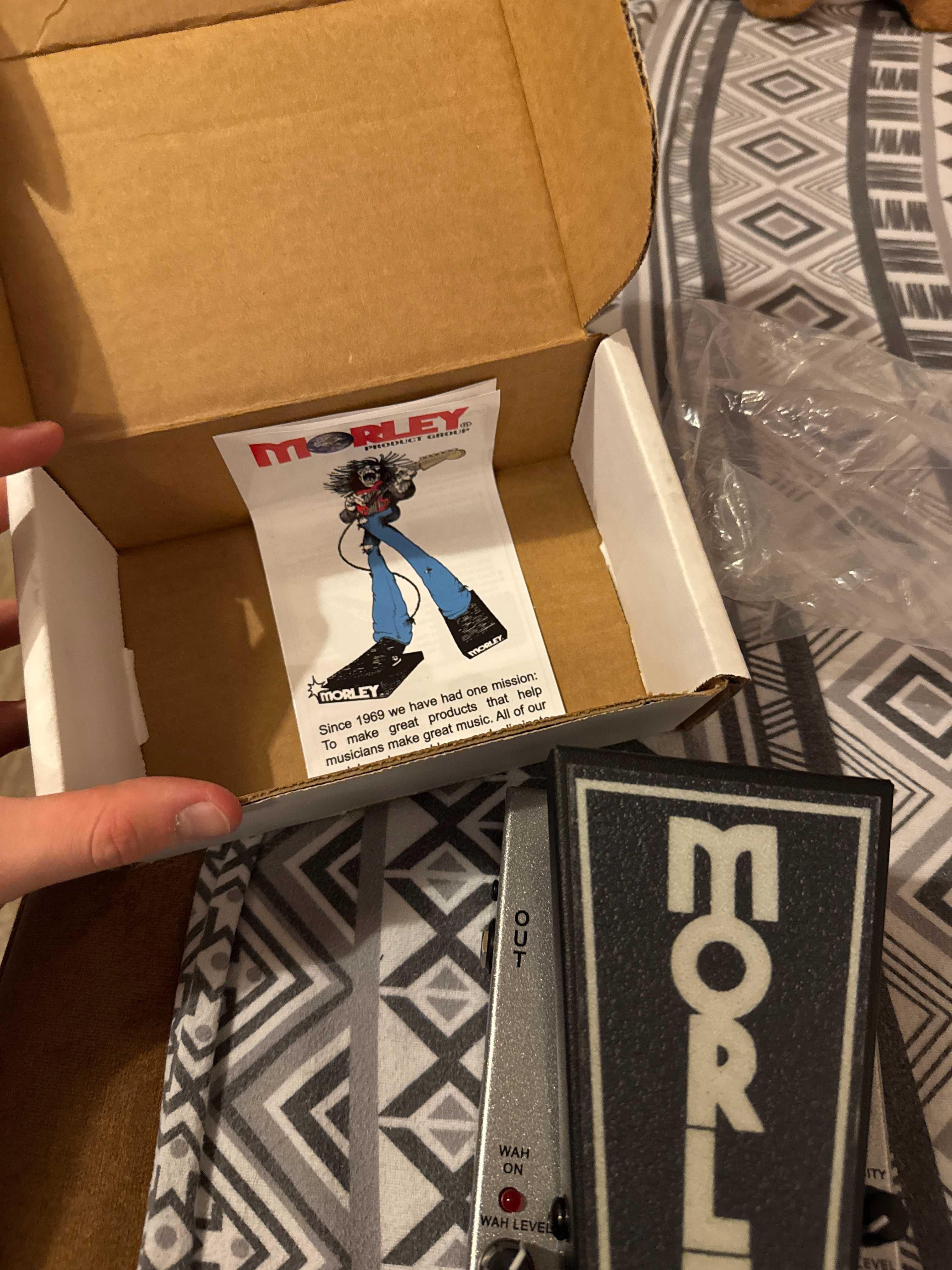 Morley MTPFW 20/20 Power Fuzz Wah - jak Cliff Burton , Gitara , Bas