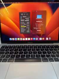 Macbook pro 13” 2017 A1708 8/256gb Silver