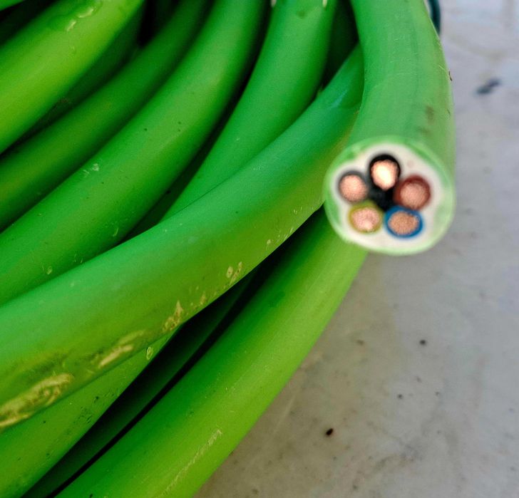 CABO FXG RZI-K [AS 0,6/1KV 5G6 Verde Com  69 metros