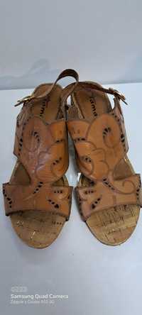Sandały Tamaris- skóra naturalna.
