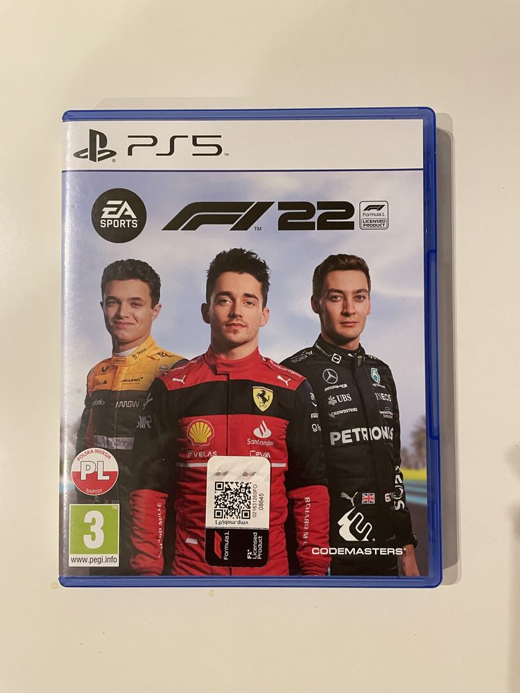 Gra F1 22, play station 5 (PS5)