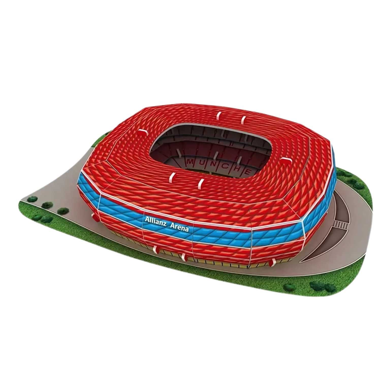 Stadion piłkarski - Bayern Monachium - Allianz Arena - Puzzle 3D