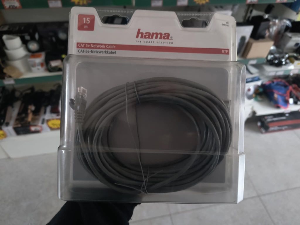 Kabel sieciowy 15m