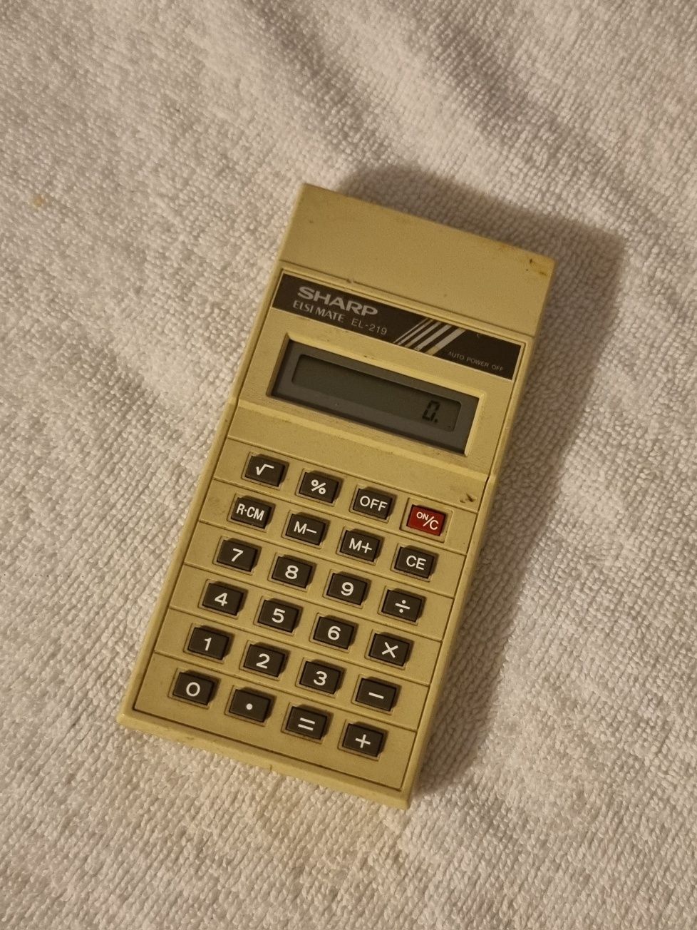 Calculadora Sharp antiga