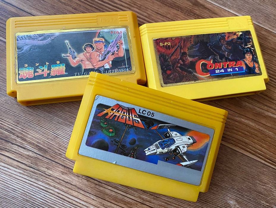 Dendy (Steepler): Batman, Zen Ninja, Contra, Gremlins, Dracula, Alien3