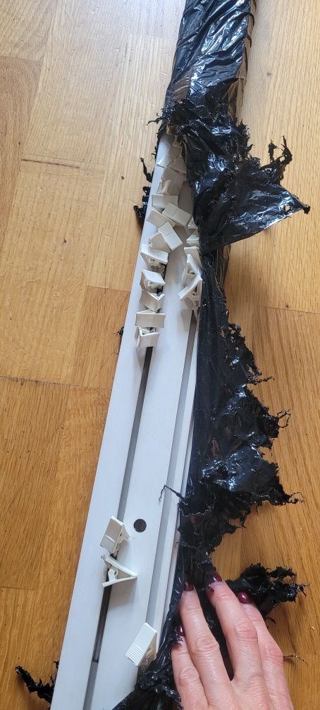 Karnisz podsufitowy 2x 164cm