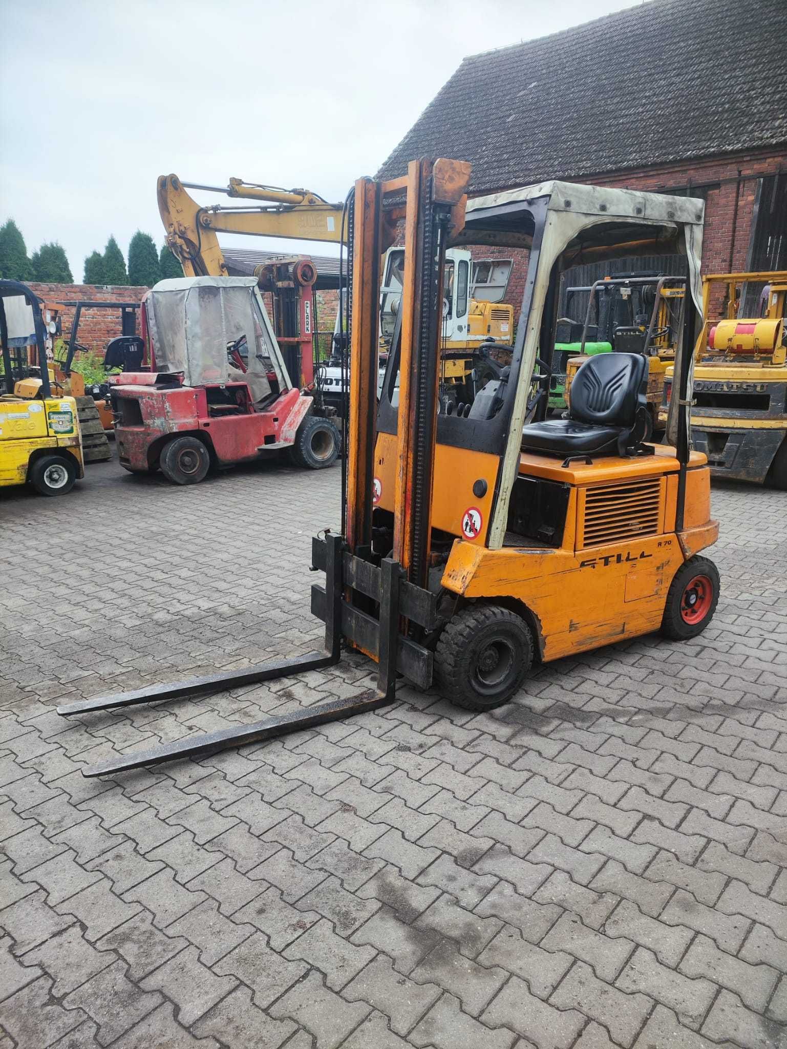 Wózek Widłowy Still R70-16 Diesel 1,5 Tony Yale Linde TCM Toyota Clark