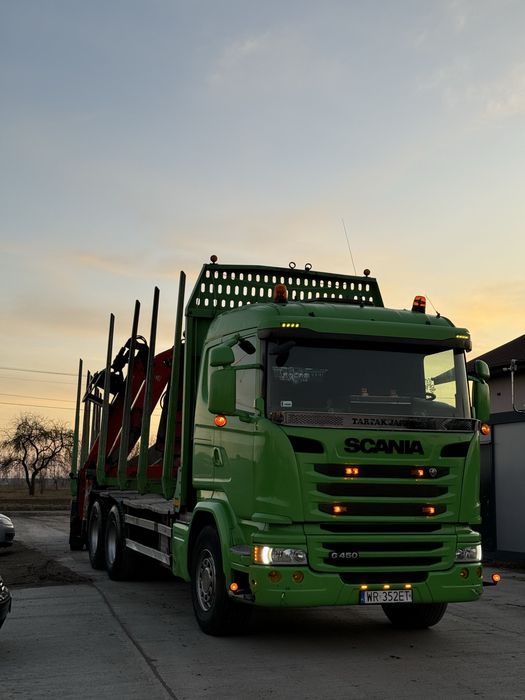 Scania do drewna cały zestaw do lasu do drzewa epsilon