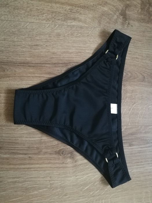 Dół od bikini figi 34/36 czarny strój kąpielowy