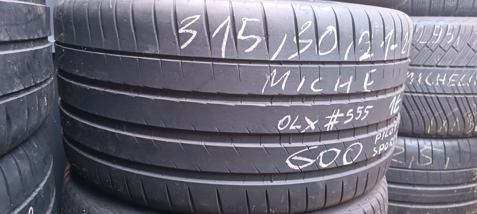 Opony letnie Michelin 315/30/21 Jarbet #555