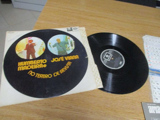Disco vinil LP Teatro de revista Humberto Madeira José Viana