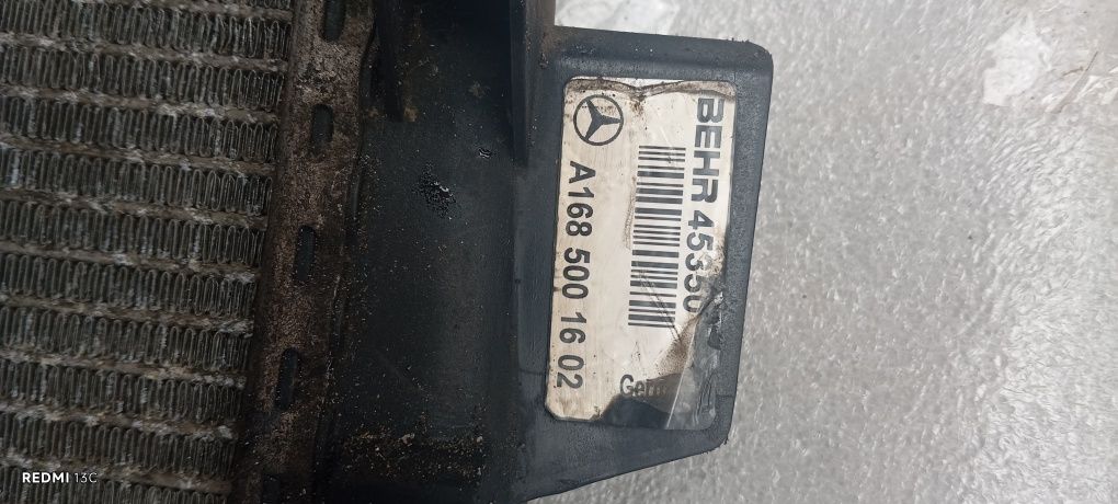 Радиатор охлаждения w168