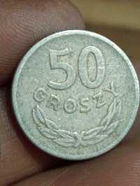 Piate 50 groszy 1949 rok bzm