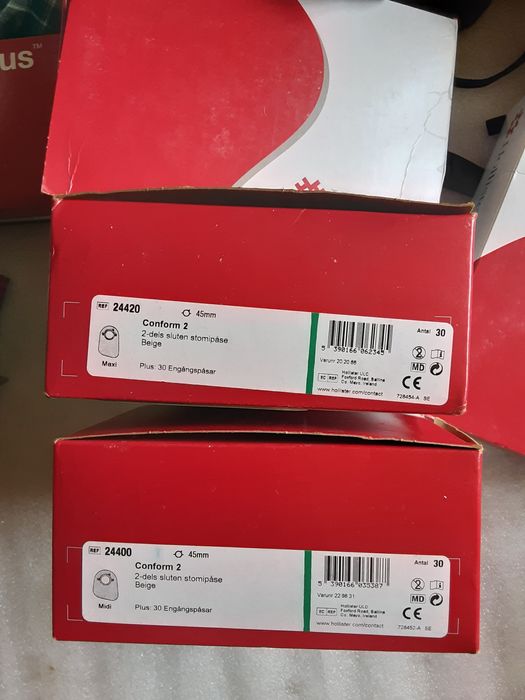 Калоприймач двокомпонентний Hollister 24400/24420 + пластина 14А25