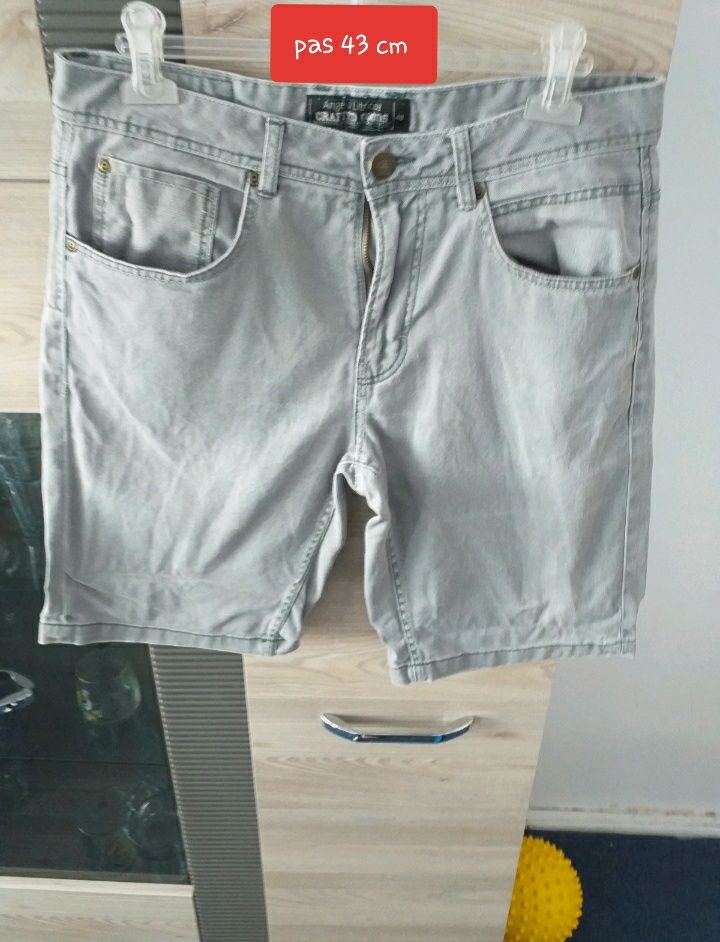 Szorty męskie pas 43 i 44cm