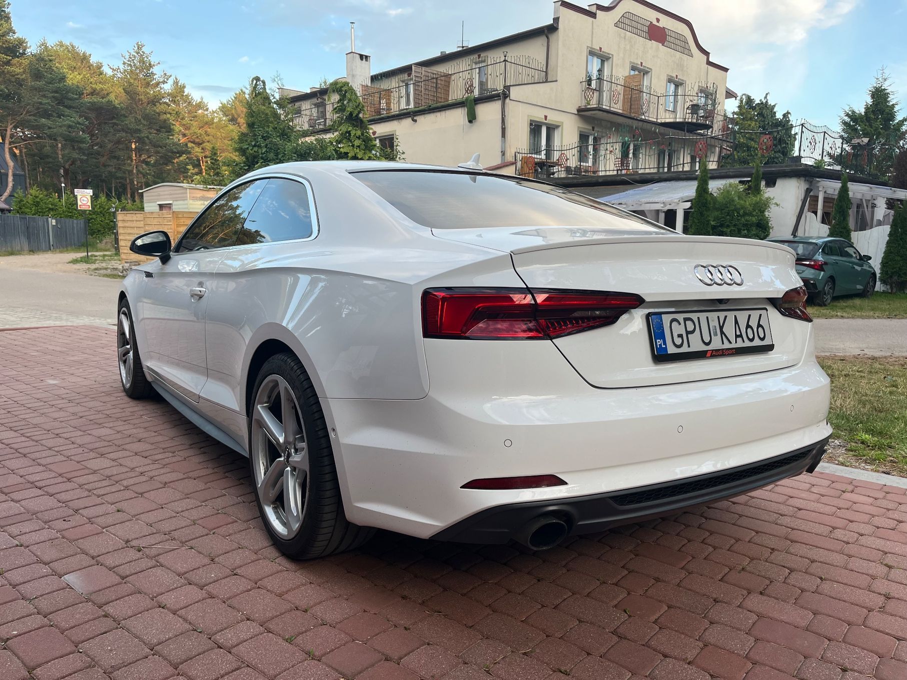 Audi A5 Audi A5 Coupe 2.0 TFSI 252 KM | 3x S-line | 2017 | Biały | Super stan!