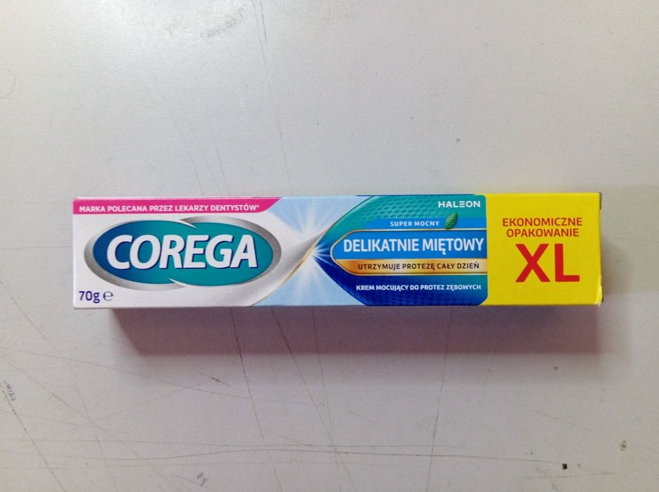 Corega Krem mocujący do protez zębowych Super mocny 70g 2 szt.