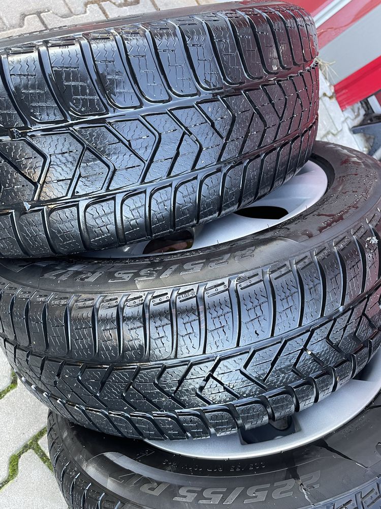 Kola zimowe astra zafira c insignia b 5x115 et44 opony 225/55/17 pirel