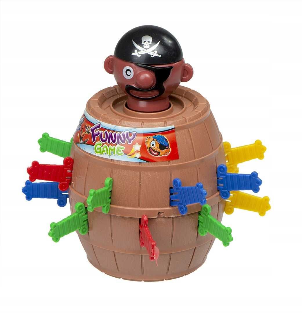 GRA ZRĘCZNOŚCIOWA szalony pirat na prezent dla dzieci ukłuj pirata