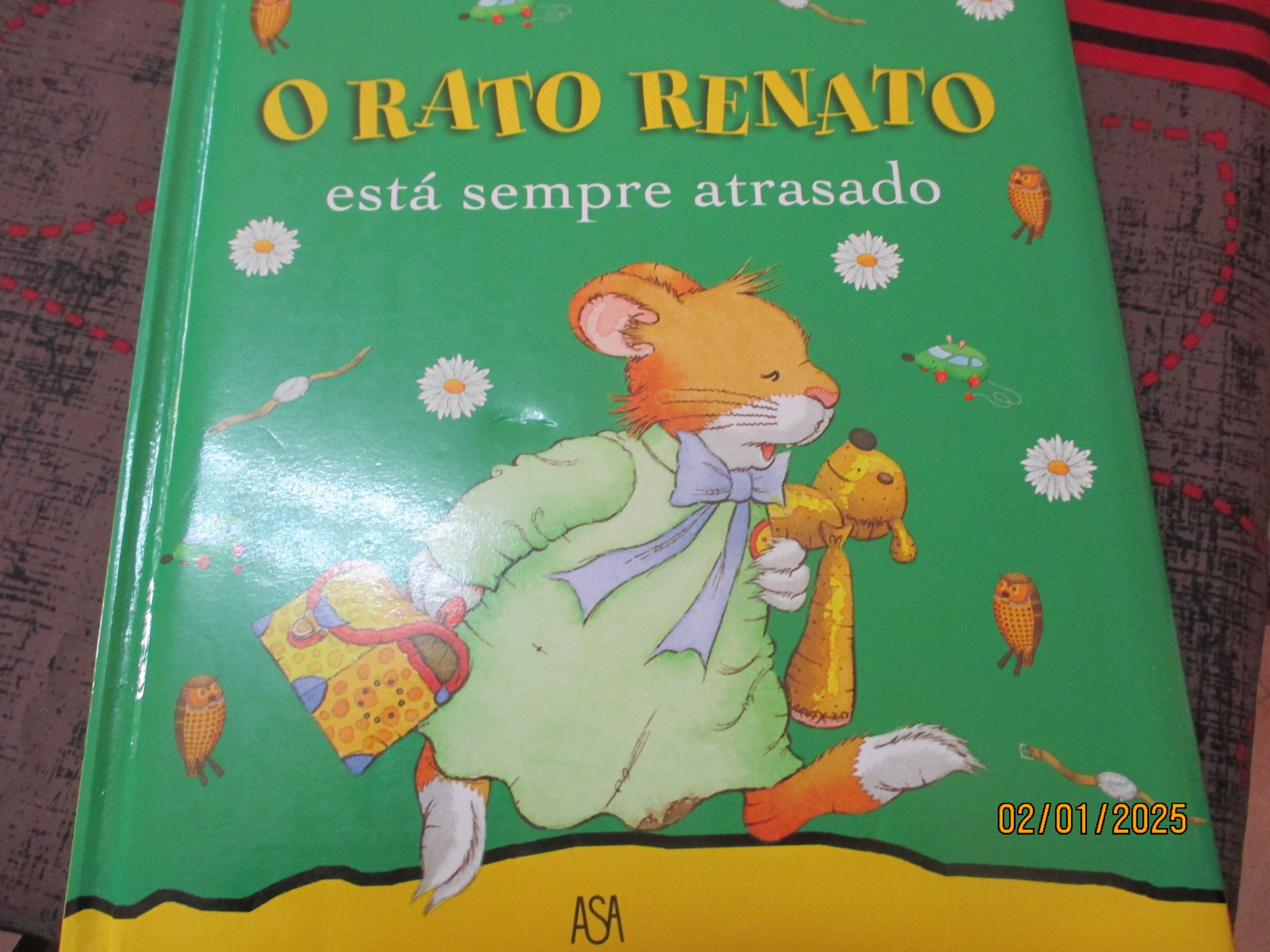 Livros infantis - O rato Renato