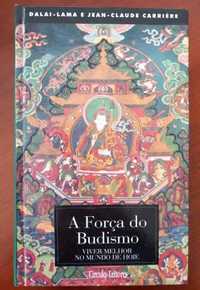 Livro "A Força do Budismo" de Dalai-Lama e Jean-Claude Carrière