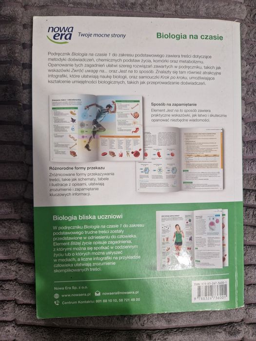 Biologia na czasie 1 podręcznik