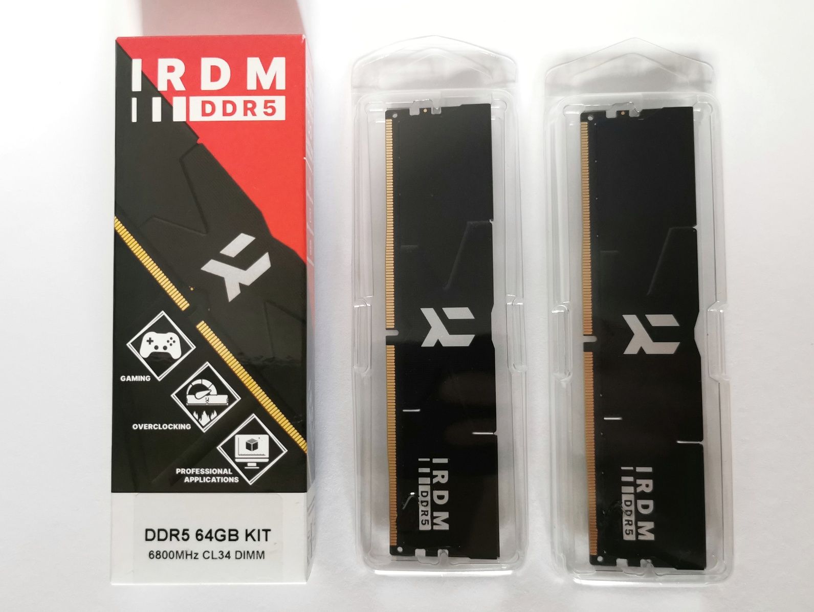 Pamięć RAM 64GB DDR5 (2x32GB) 6800MHz CL34 - Goodram IRDM