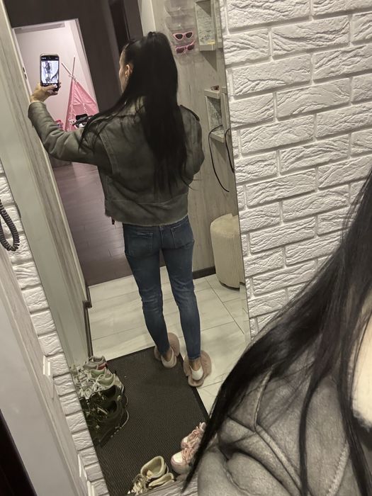 Натуральна дублянка з овчини .