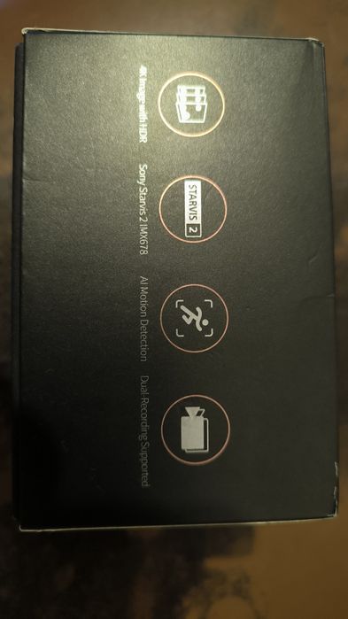 Câmera vídeo 70mai 4K nova na caixa