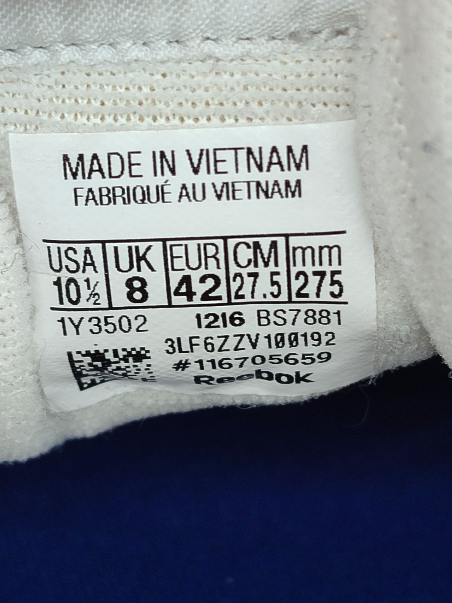Кроссовки Reebok 42 размер (оригинал)