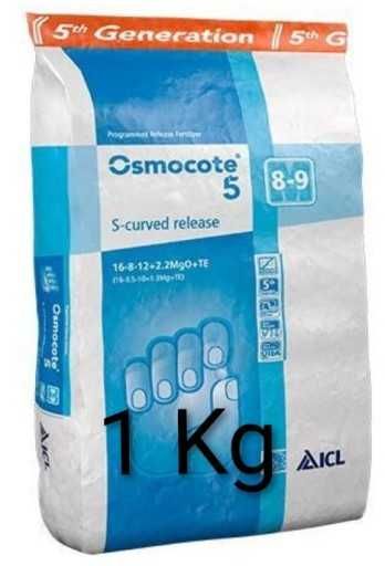 OSMOCOTE 5 GENERACJA, 8-9 MIES. 1KG Nawóz długodziałający